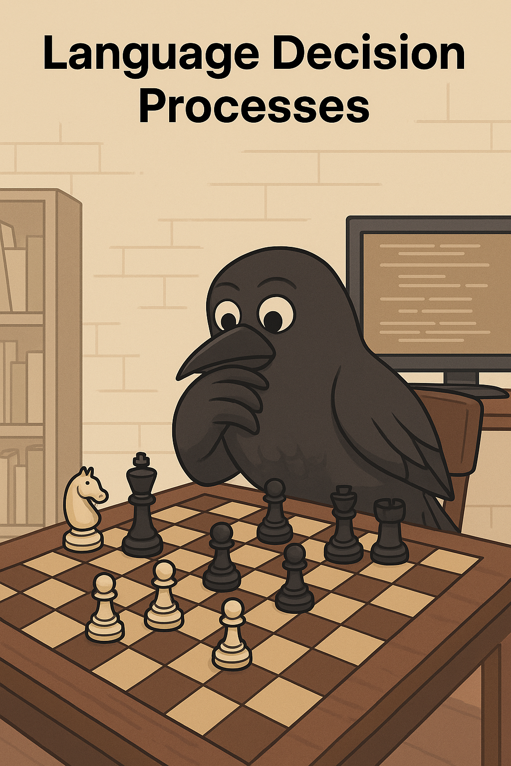 row playing chess